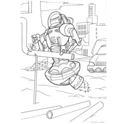 Dibujo para colorear: Robot (Personajes) #106729 - Dibujos para Colorear e Imprimir Gratis