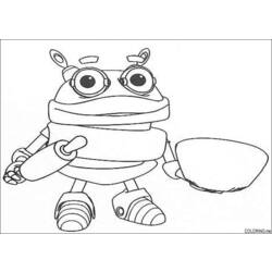 Dibujo para colorear: Robot (Personajes) #106740 - Dibujos para Colorear e Imprimir Gratis