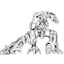 Dibujo para colorear: Robot (Personajes) #106748 - Dibujos para colorear