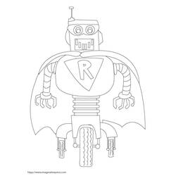 Dibujo para colorear: Robot (Personajes) #106750 - Dibujos para Colorear e Imprimir Gratis