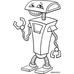 Dibujo para colorear: Robot (Personajes) #106759 - Dibujos para Colorear e Imprimir Gratis