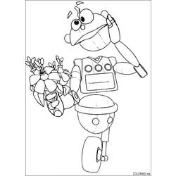 Dibujo para colorear: Robot (Personajes) #106818 - Dibujos para Colorear e Imprimir Gratis