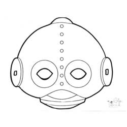 Dibujo para colorear: Robot (Personajes) #106822 - Dibujos para Colorear e Imprimir Gratis