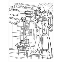 Dibujo para colorear: Robot (Personajes) #106840 - Dibujos para Colorear e Imprimir Gratis