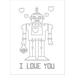 Dibujo para colorear: Robot (Personajes) #106880 - Dibujos para Colorear e Imprimir Gratis