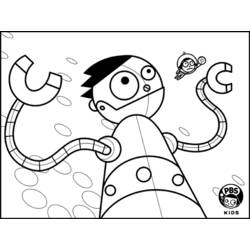 Dibujo para colorear: Robot (Personajes) #106906 - Dibujos para Colorear e Imprimir Gratis