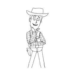 Dibujo para colorear: Sheriff (Personajes) #107475 - Dibujos para colorear