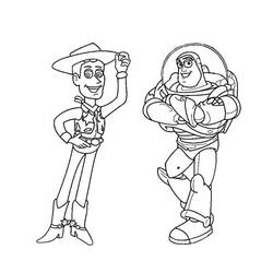 Dibujo para colorear: Sheriff (Personajes) #107587 - Dibujos para colorear