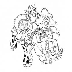 Dibujo para colorear: Sheriff (Personajes) #107632 - Dibujos para colorear