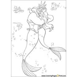 Dibujo para colorear: Sirena (Personajes) #147209 - Dibujos para Colorear e Imprimir Gratis