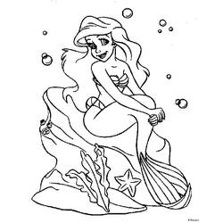 Dibujo para colorear: Sirena (Personajes) #147242 - Dibujos para Colorear e Imprimir Gratis
