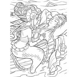 Dibujo Sirena (Personajes) #215079 para imprimir y colorear