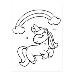 Dibujo Unicornio (Personajes) #171256 para imprimir y colorear