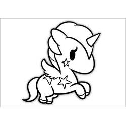 Dibujo Unicornio (Personajes) #171266 para imprimir y colorear