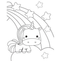 Dibujo Unicornio (Personajes) #171267 para imprimir y colorear