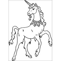 Dibujo Unicornio (Personajes) #171274 para imprimir y colorear