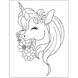 Dibujo Unicornio (Personajes) #171305 para imprimir y colorear