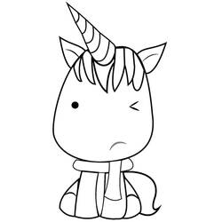 Dibujo Unicornio (Personajes) #171346 para imprimir y colorear