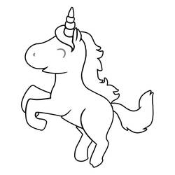 Dibujo Unicornio (Personajes) #171349 para imprimir y colorear