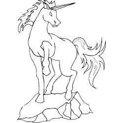 Dibujo Unicornio (Personajes) #171381 para imprimir y colorear