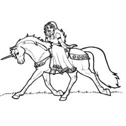 Dibujo para colorear: Unicornio (Personajes) #19512 - Dibujos para Colorear e Imprimir Gratis