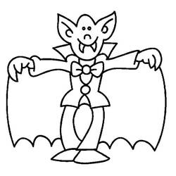 Dibujo Vampiro (Personajes) #196090 para imprimir y colorear