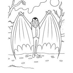Dibujo Vampiro (Personajes) #196115 para imprimir y colorear