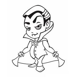 Dibujo Vampiro (Personajes) #196131 para imprimir y colorear