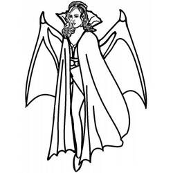 Dibujo Vampiro (Personajes) #196135 para imprimir y colorear