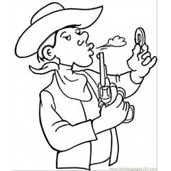 Dibujo Vaquero (Personajes) #91431 para imprimir y colorear
