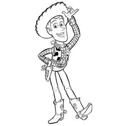 Dibujo Vaquero (Personajes) #91442 para imprimir y colorear