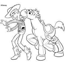 Dibujo Vaquero (Personajes) #91587 para imprimir y colorear