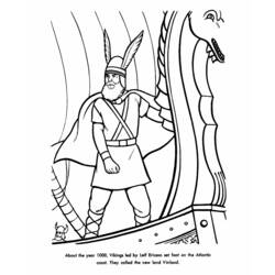 Dibujo para colorear: Vikingo (Personajes) #149400 - Dibujos para Colorear y Pintar