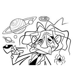 Dibujos para colorear: Albert Einstein - Dibujos para Colorear e Imprimir Gratis