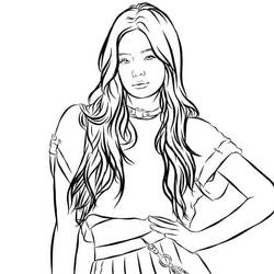 Dibujos para colorear: BLACKPINK - Dibujos para Colorear e Imprimir Gratis