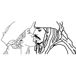 Dibujo para colorear: Johnny Depp (Personas Famosas) #123661 - Dibujos para Colorear e Imprimir Gratis