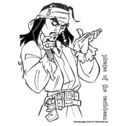 Dibujo para colorear: Johnny Depp (Personas Famosas) #123685 - Dibujos para Colorear e Imprimir Gratis