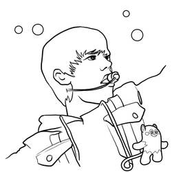Dibujo para colorear: Justin Bieber (Personas Famosas) #122437 - Dibujos para Colorear e Imprimir Gratis