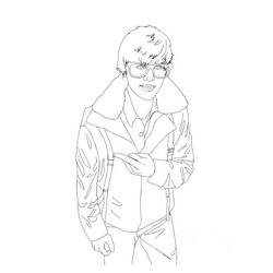 Dibujo para colorear: Justin Bieber (Personas Famosas) #122476 - Dibujos para Colorear e Imprimir Gratis