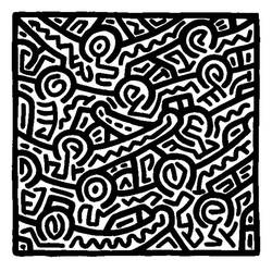 Dibujo para colorear: Keith Haring (Personas Famosas) #180582 - Dibujos para Colorear e Imprimir Gratis
