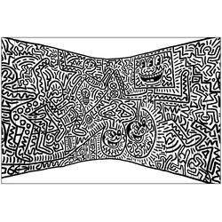 Dibujo para colorear: Keith Haring (Personas Famosas) #180588 - Dibujos para Colorear e Imprimir Gratis