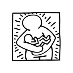 Dibujo para colorear: Keith Haring (Personas Famosas) #180592 - Dibujos para Colorear e Imprimir Gratis