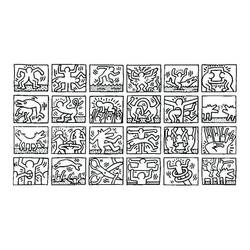 Dibujo para colorear: Keith Haring (Personas Famosas) #180594 - Dibujos para Colorear e Imprimir Gratis