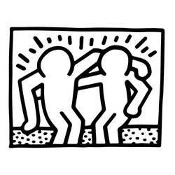 Dibujo para colorear: Keith Haring (Personas Famosas) #180598 - Dibujos para Colorear e Imprimir Gratis