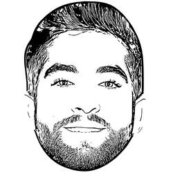 Dibujos para colorear: Kendji Girac - Dibujos para Colorear e Imprimir Gratis