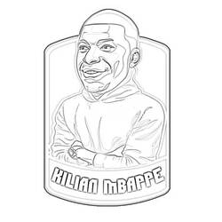 Dibujo para colorear: Kylian Mbappe (Personas Famosas) #174687 - Dibujos para Colorear e Imprimir Gratis