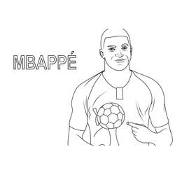Dibujo para colorear: Kylian Mbappe (Personas Famosas) #218347 - Dibujos para Colorear e Imprimir Gratis