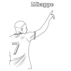 Dibujo para colorear: Kylian Mbappe (Personas Famosas) #218350 - Dibujos para Colorear e Imprimir Gratis