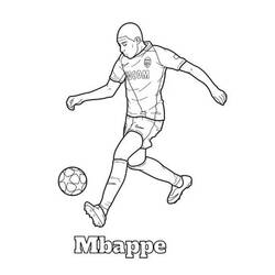 Dibujo para colorear: Kylian Mbappe (Personas Famosas) #218351 - Dibujos para Colorear e Imprimir Gratis