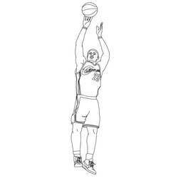 Dibujo para colorear: LeBron James (Personas Famosas) #219393 - Dibujos para Colorear e Imprimir Gratis